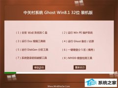 中关村Win8.1 2021.04 32位 纯净装机版