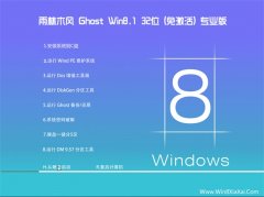 雨林木风Windows8.1 2021.06 32位 完美装机版